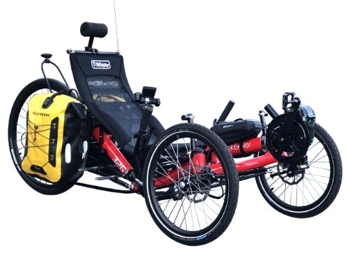 Bafang mid drive on recumbent trike best sale