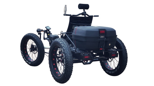 2WD Electric Fat Tire Recumbent Quad-F420E