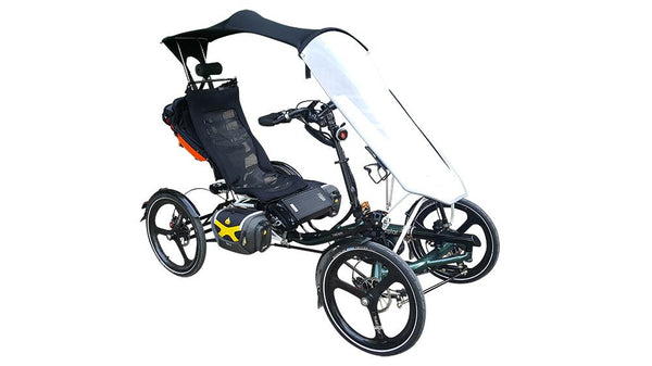 TrikExplor H420E | High-Visibility 4-Wheel Commuter Quad for Safe City