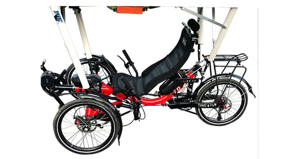 Electric recumbent online trike for sale