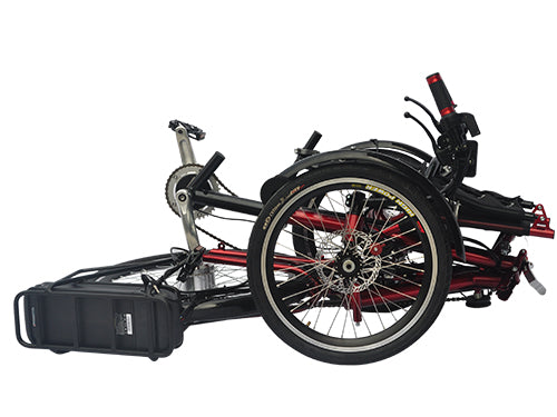 Fully Folding Rear Suspension Recumbent Trike M-009F