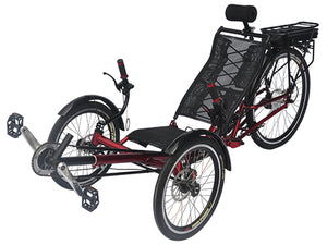 Fully Folding Rear Suspension Recumbent Trike M-009F