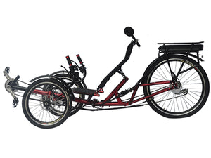 Fully Folding Rear Suspension Recumbent Trike M-009F