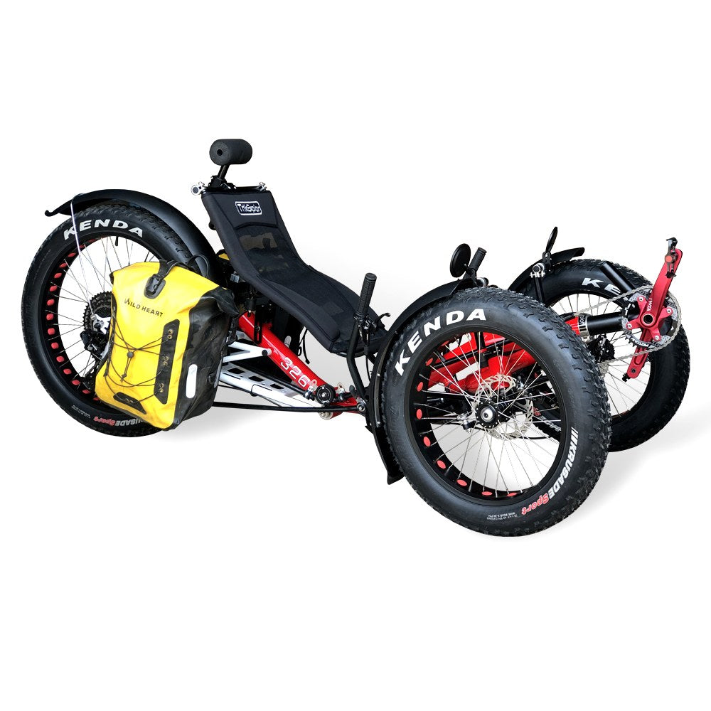 TrikExplor F326E Low-Profile Fat Tire Recumbent Trike