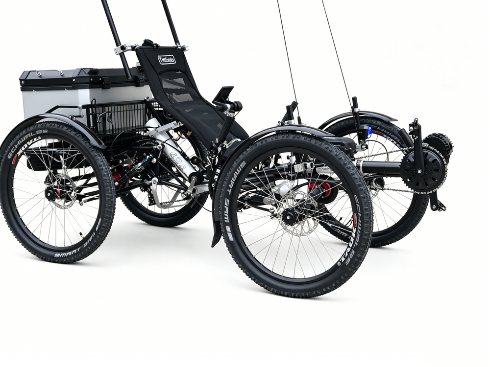 TrikExplor 4WD Sport Utility Quad for High Speed Long-distance Travel