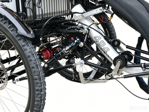 TrikExplor 4WD Sport Utility Quad for High Speed Long-distance Travel