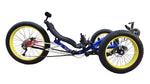 [4WD Off-Road Recumbent Quad-F426E] - TrikExplor AWD Fat Tire Recumbent Quad