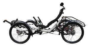 [4WD Off-Road Recumbent Quad-F426E] - TrikExplor AWD Fat Tire Recumbent Quad