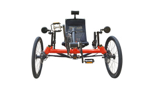 [4WD Off-Road Recumbent Quad-F426E] - TrikExplor AWD Fat Tire Recumbent Quad