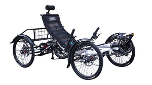 [4WD Off-Road Recumbent Quad-F426E] - TrikExplor AWD Fat Tire Recumbent Quad