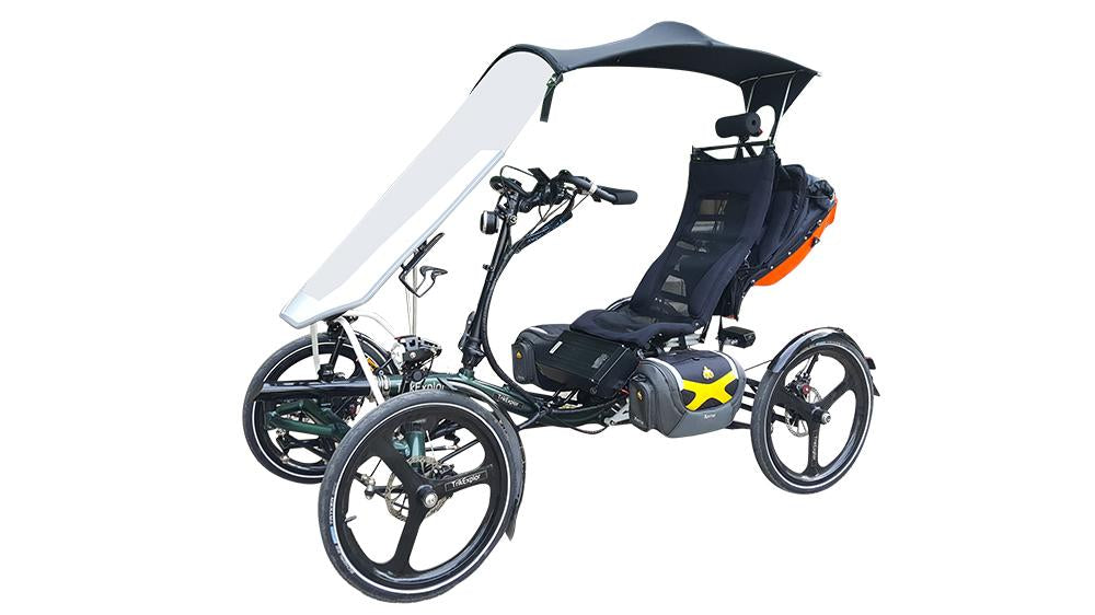 TrikExplor H420E | High-Visibility 4-Wheel Commuter Quad for Safe City