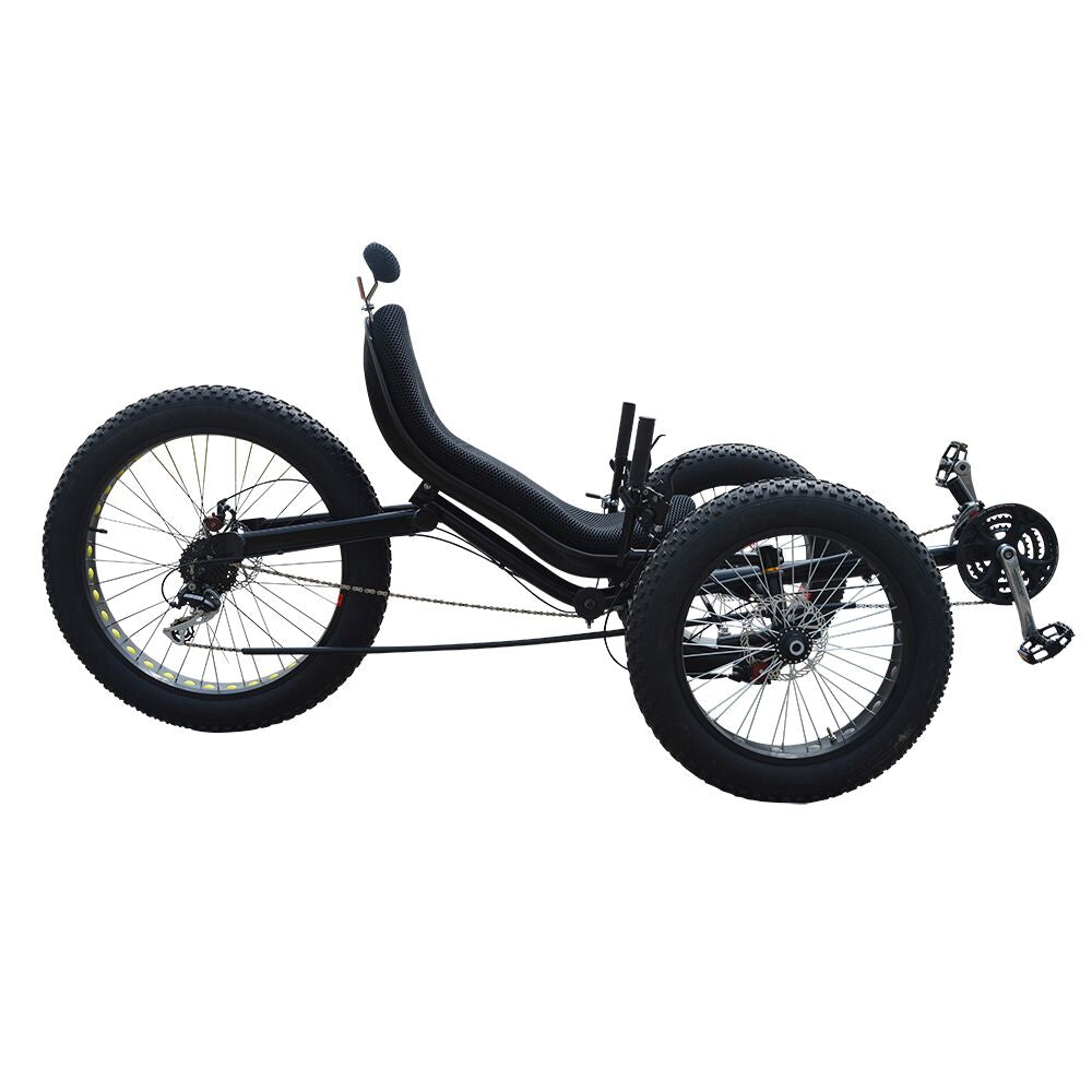 Fat Tire Folding Recumbent Trike-F010 | TrikExplor